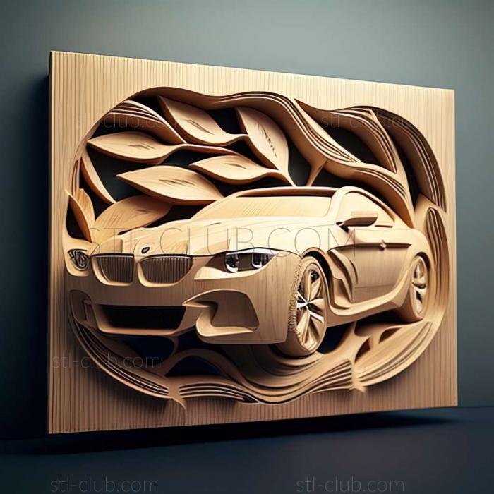 3D модель BMW 6 F13 (STL)